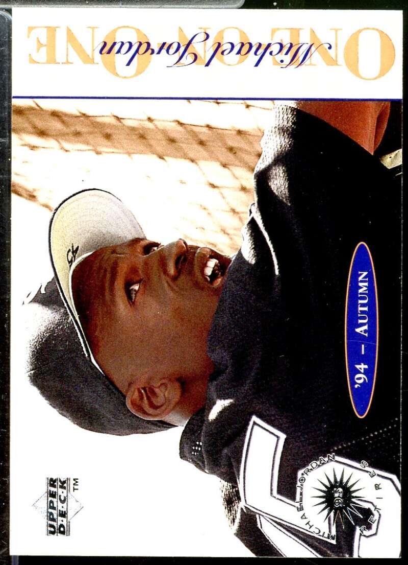 Michael Jordan/'94 Autumn 1995 Upper Deck Minors Michael Jordan One On One #9  Image 1