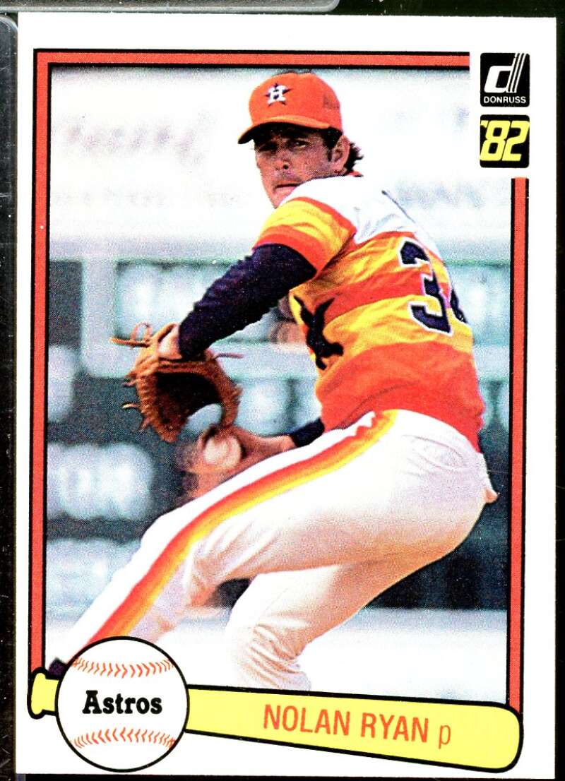 Nolan Ryan Card 1982 Donruss #419  Image 1