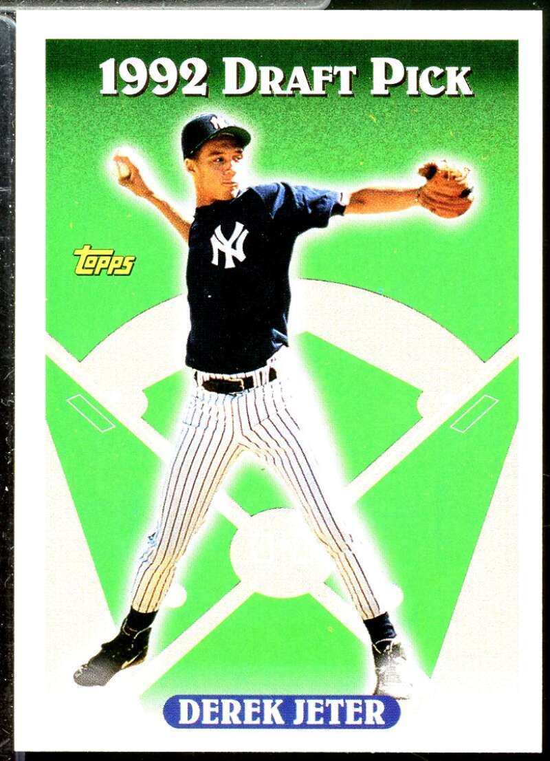 Derek Jeter Rookie Card 1993 Topps #98  Image 1