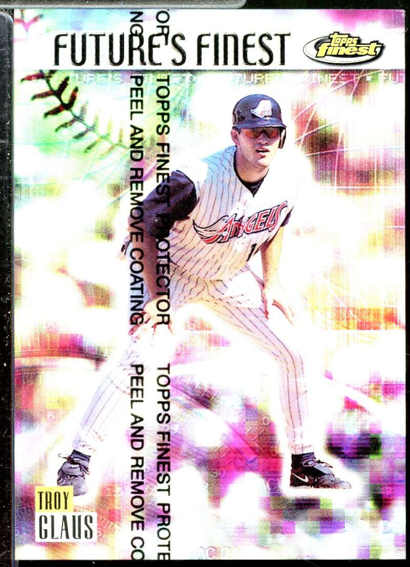Troy Glaus Card 1999 Finest Future's Finest #FF2  Image 1