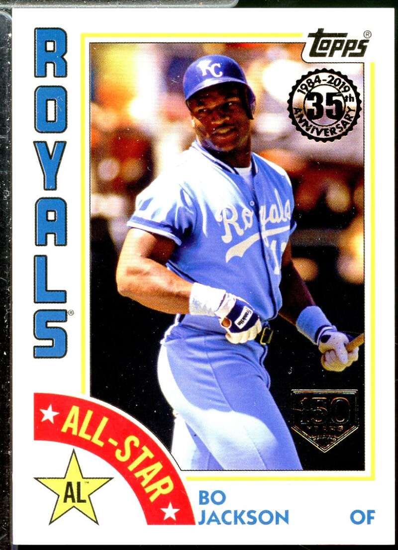 Bo Jackson Card 2019 Topps '84 Topps All Stars 150th Anniversary #84ASBJ  Image 1