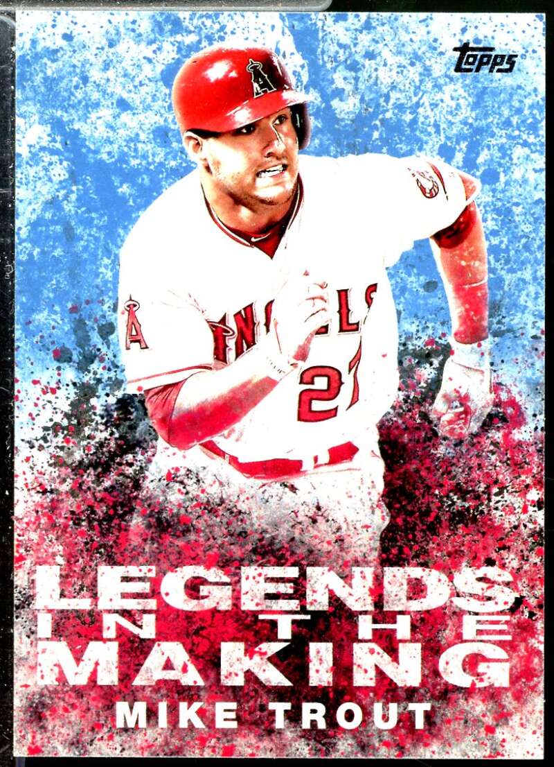 Mike Trout Card 2018 Topps Legends in the Making #LTMMT  Image 1