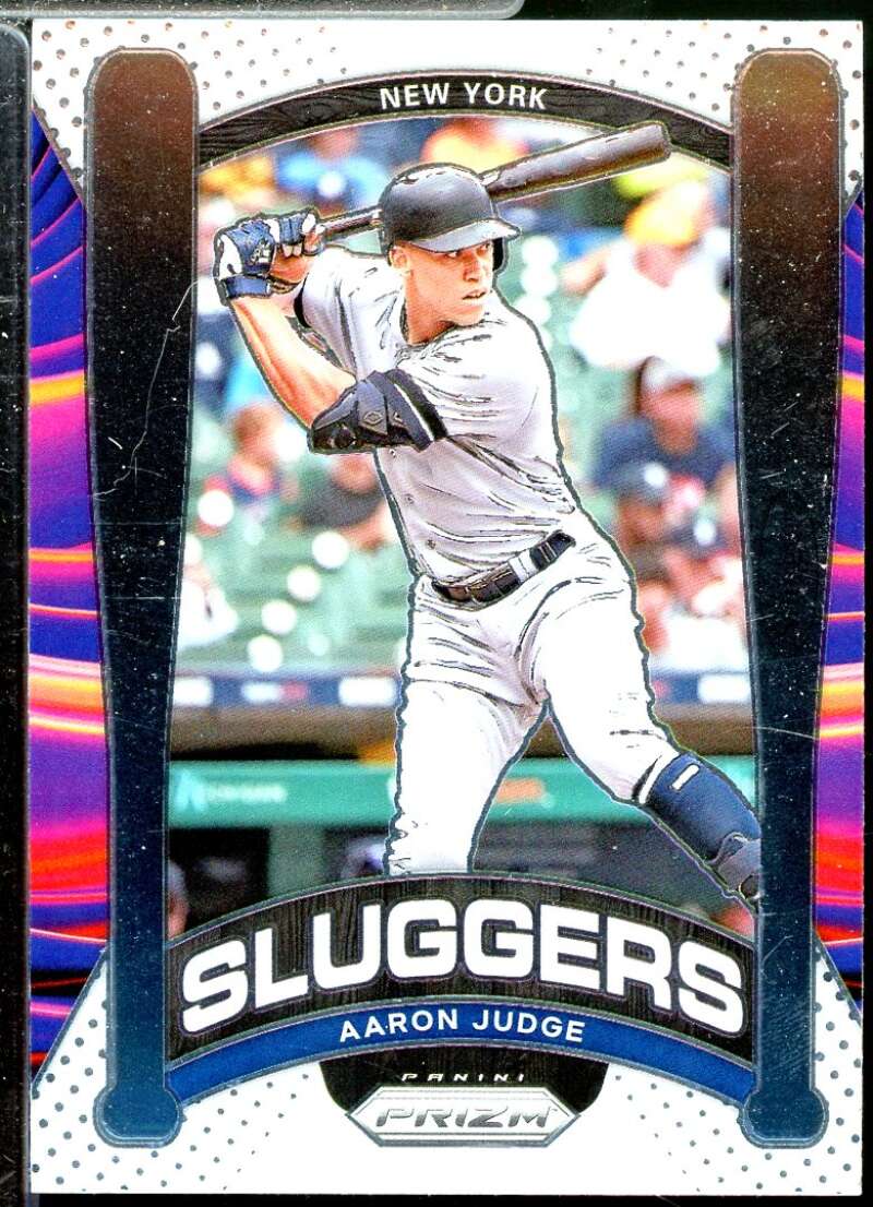 Aaron Judge Card 2021 Panini Prizm Sluggers #14  Image 1