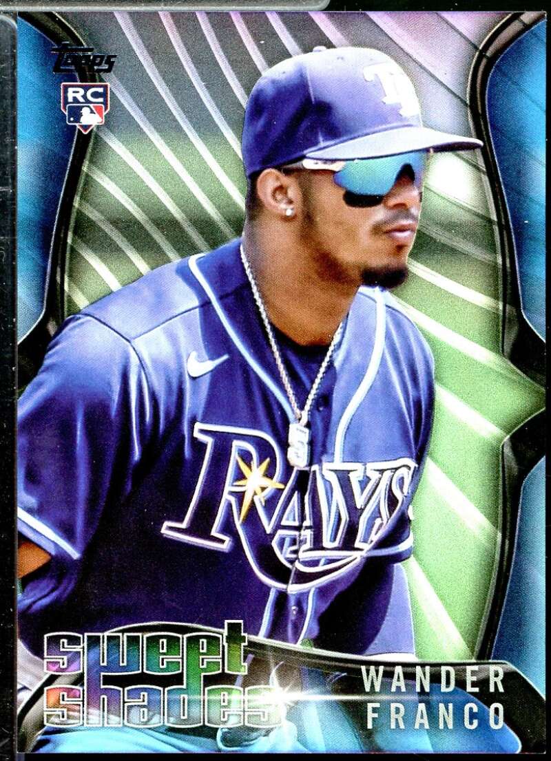 特価！topps スーパースター　wander Francoルーキーサインカード Wander Franco Autographed 2022 Topps Rookie Card #215 Tampa