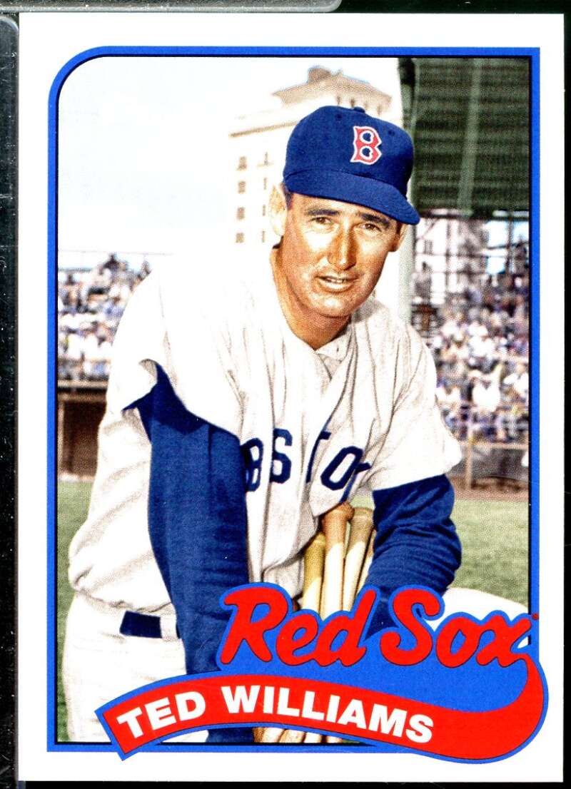 C. Yastrzemski/Ted Williams 2023 Topps Archives '89 Topps Doubleheaders #89DH19  Image 2