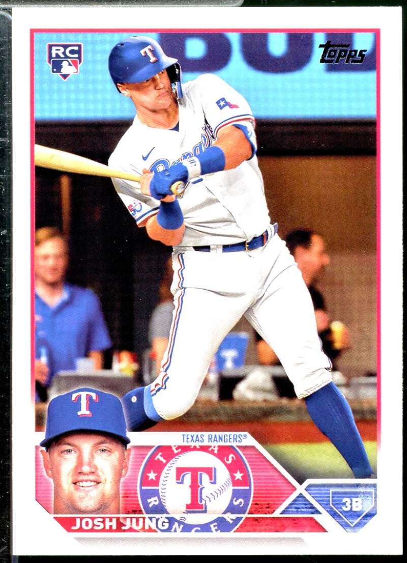 Josh Jung Rookie Card 2023 Topps #529  Image 1