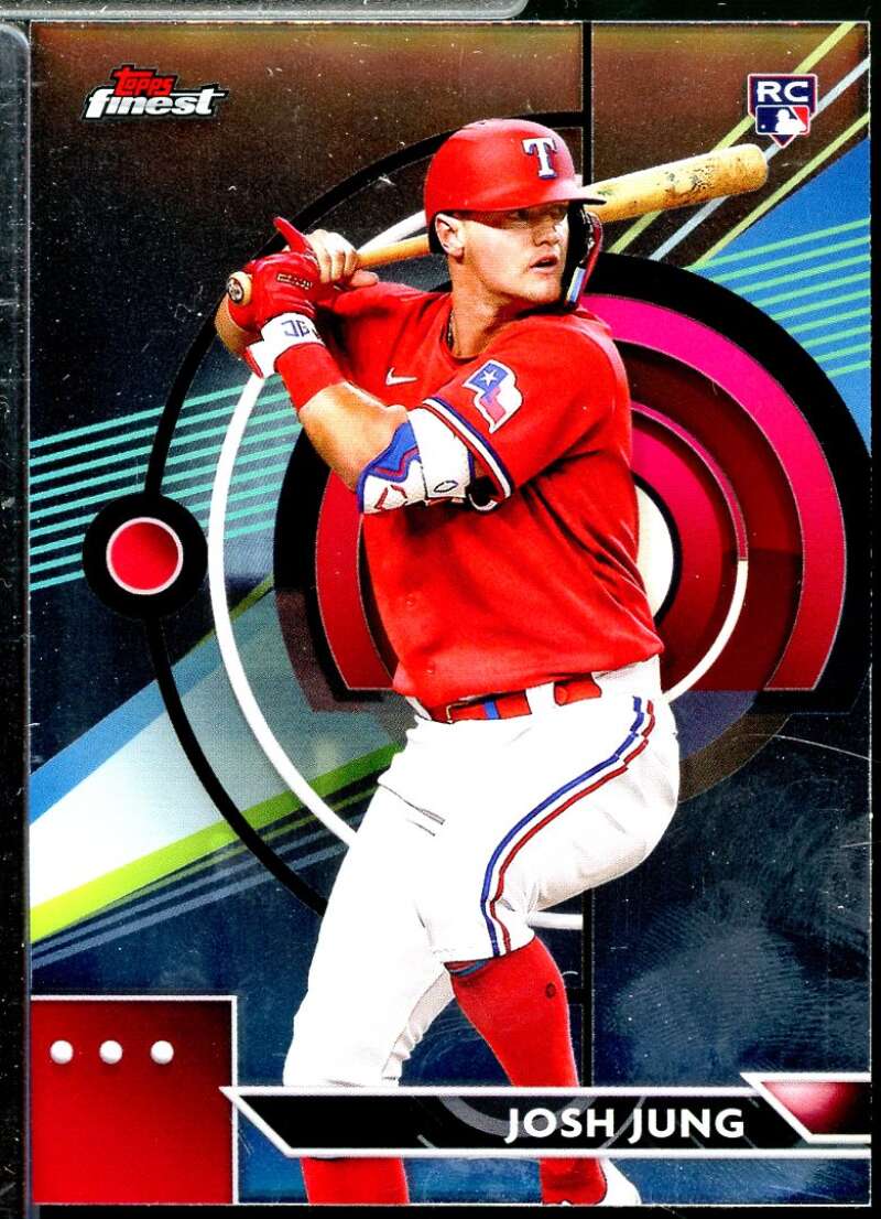 Josh Jung Rookie Card 2023 Finest #75  Image 1