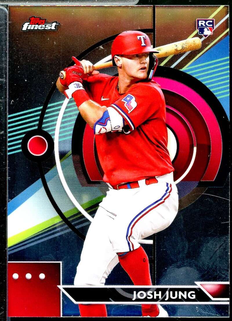 Josh Jung Rookie Card 2023 Finest #75  Image 1