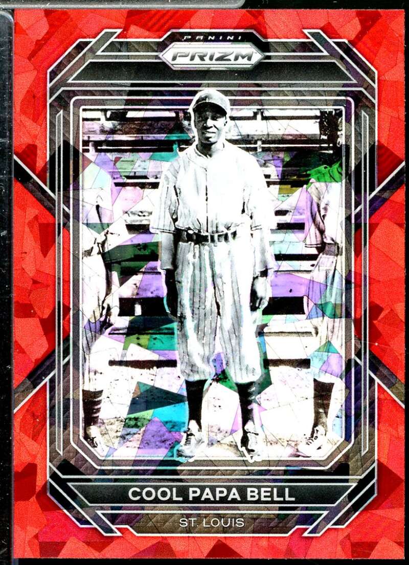 Cool Papa Bell Card 2023 Panini Prizm Prizms Red Ice #225  Image 1