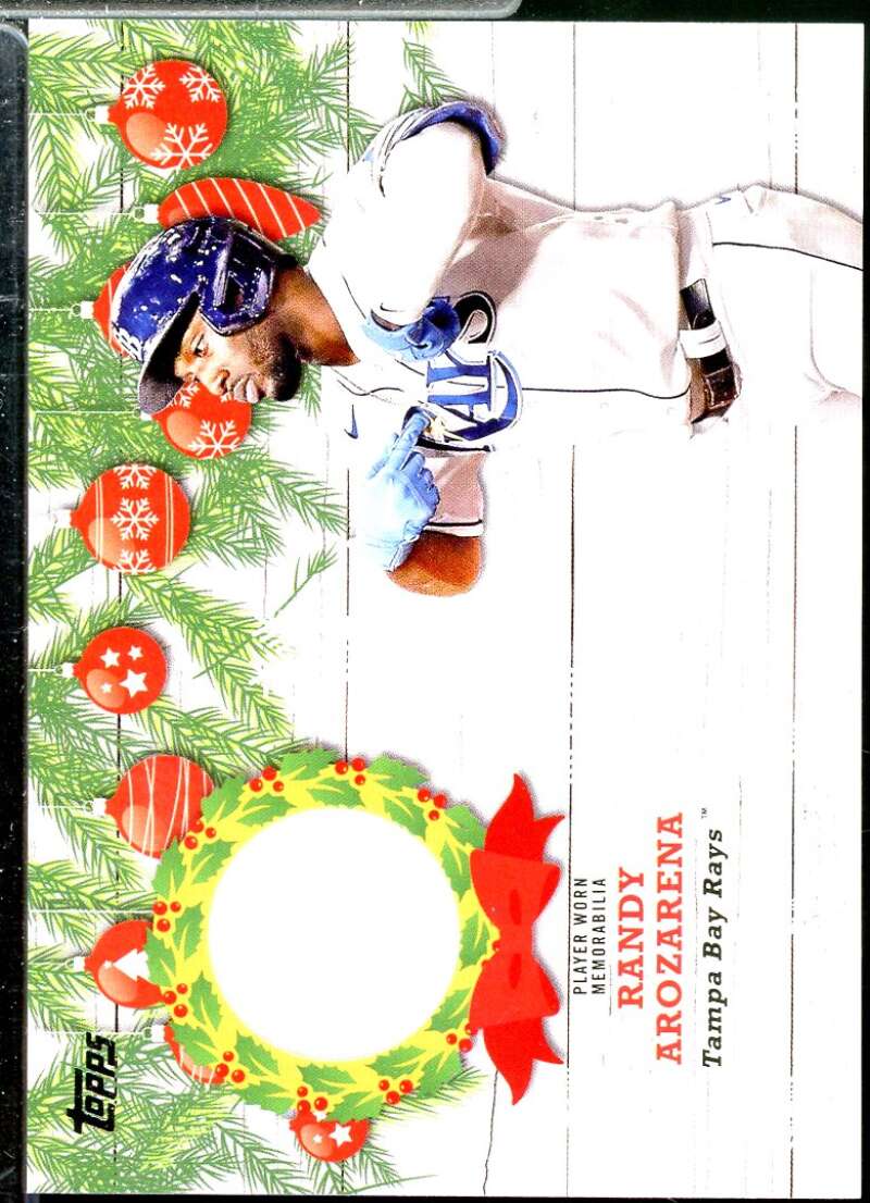 Randy Arozarena Card 2022 Topps Holiday Relics #WRCRA  Image 1