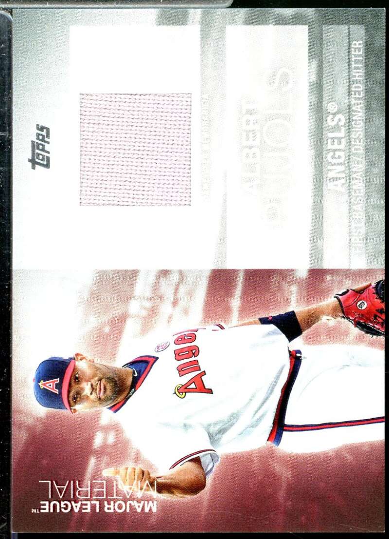 Albert Pujols Card 2020 Topps Update Major League Materials #MLMAP  Image 1