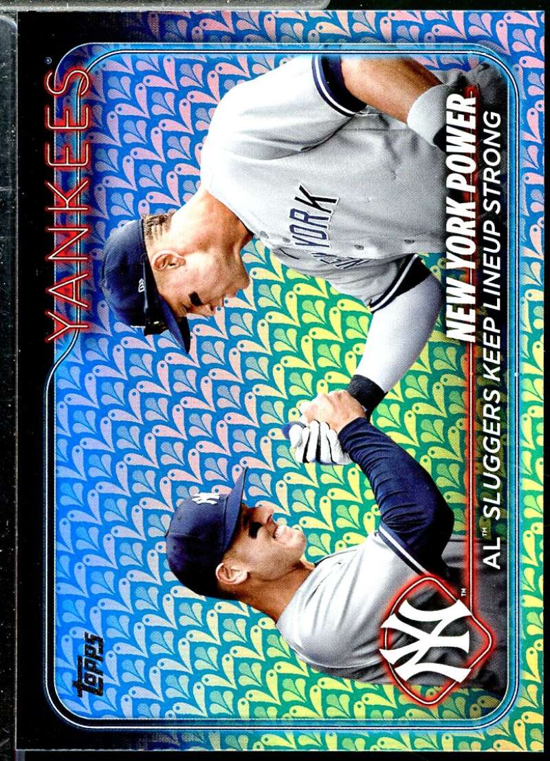 Aaron Judge CL Card 2024 Topps Royal Blue #315  Image 1