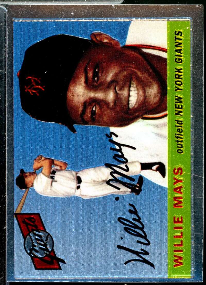 Willie Mays Card 1997 Topps Mays Finest #7  Image 1