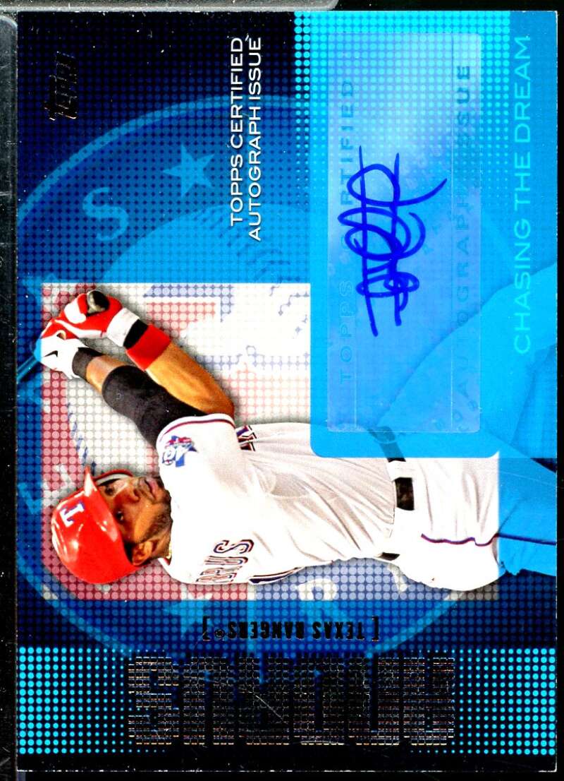 Elvis Andrus Card 2013 Topps Chasing The Dream Autographs #EA  Image 1