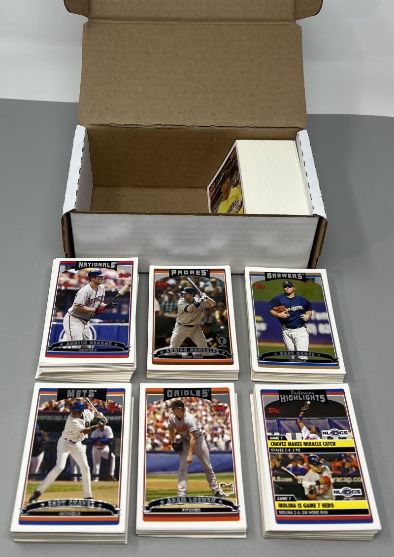 2006 Topps Update Baseball Hand Collated Set Image 2