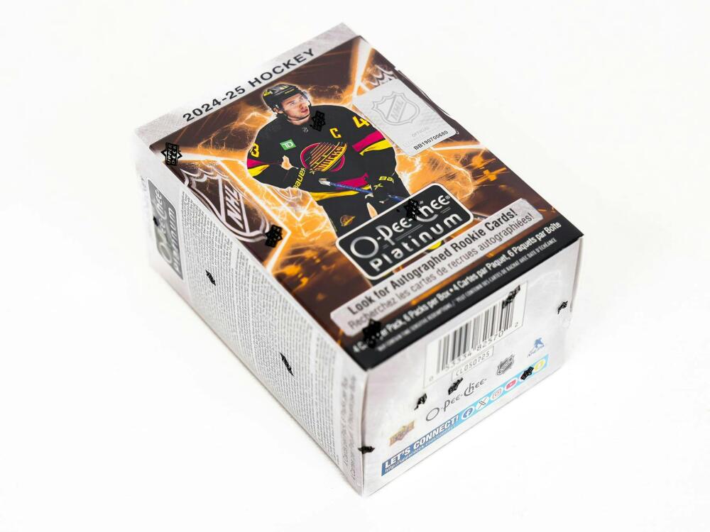 2024-25 Upper Deck O-Pee-Chee Platinum Hockey 6-Pack Blaster Box Image 2