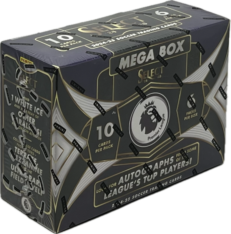 2024-25 Panini Select Premier League EPL Soccer Hobby Mega Box (White Ice!) Image 1
