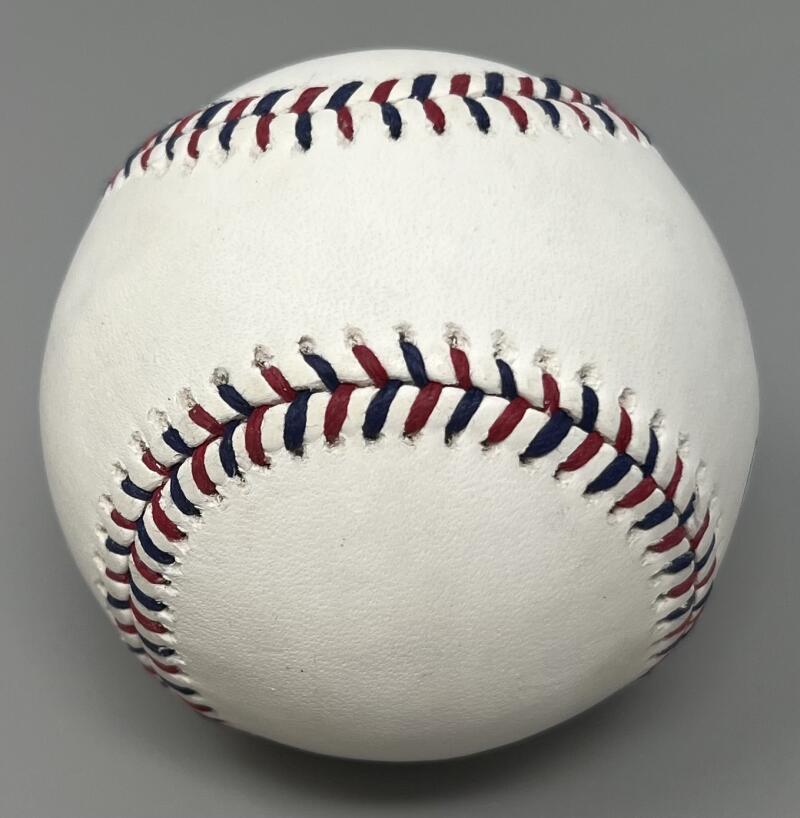 Derek Jeter Autograph Signed All-Star Game Red/Blue Stitching Ball JSA Authentic Image 4