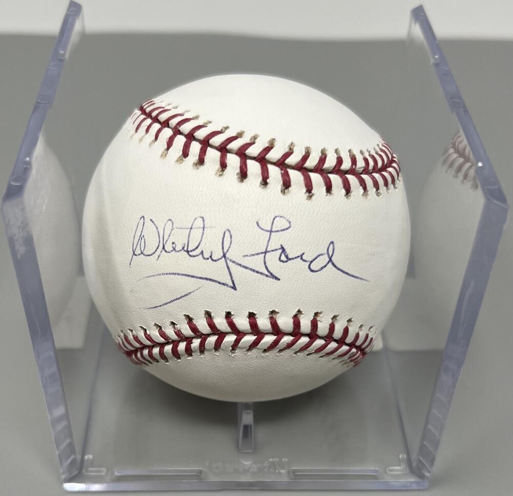 Whitey Ford Autograph Signed Official Major League Ball Tristar Authentic Image 1