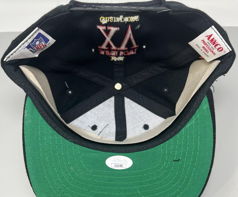 Todd Christensen Autograph Signed Oakland Raiders Football Hat  JSA Authentic Image 5