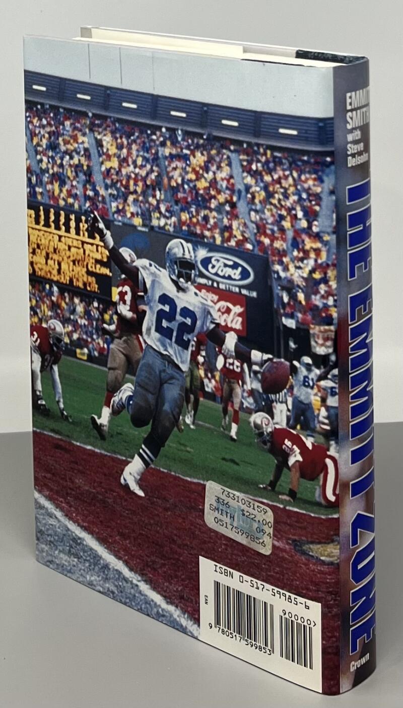 Emmitt Smith Signed Autographed The Emmitt Zone Book JSA Authentic Image 2