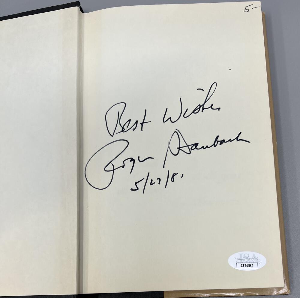 Roger Staubach Signed Autographed Time Enough To Win Book JSA Authentic Image 3
