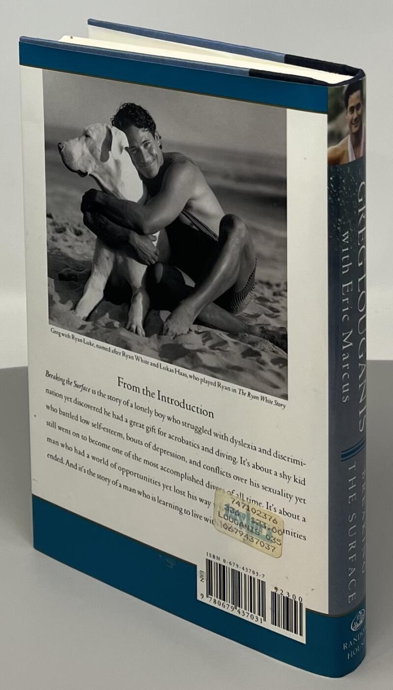 Greg Louganis Signed Autographed Breaking The Surface Book JSA Authentic Image 2