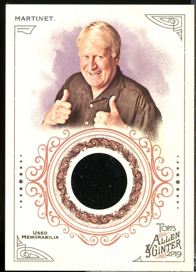 Charles Martinet Card 2019 Topps Allen and Ginter Relics #FSRACM  Image 1
