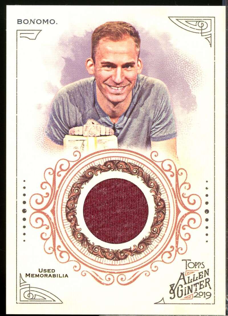 Justin Bonomo Card 2019 Topps Allen and Ginter Relics #FSRAJBO  Image 1
