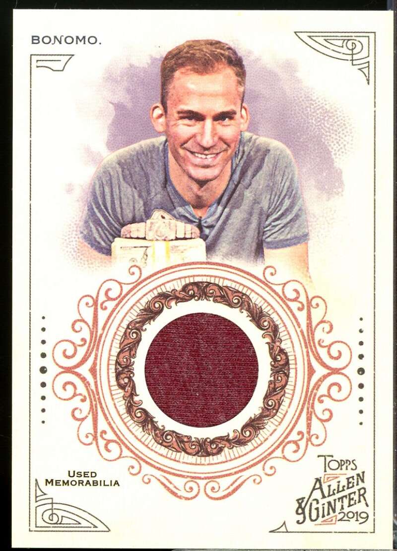 Justin Bonomo Card 2019 Topps Allen and Ginter Relics #FSRAJBO  Image 1