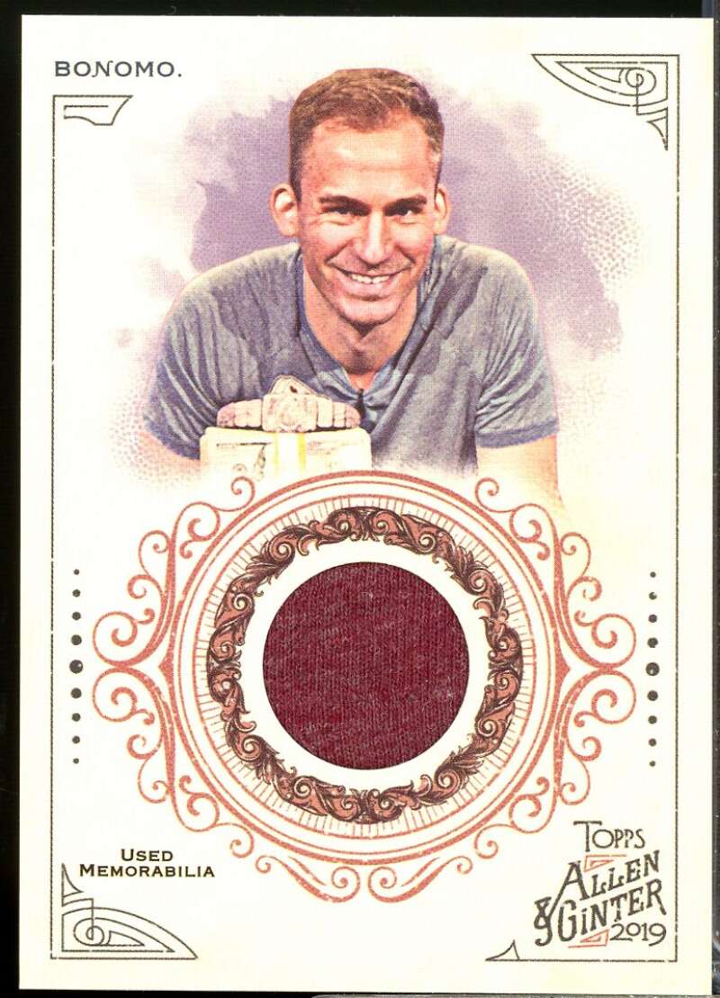 Justin Bonomo Card 2019 Topps Allen and Ginter Relics #FSRAJBO  Image 1