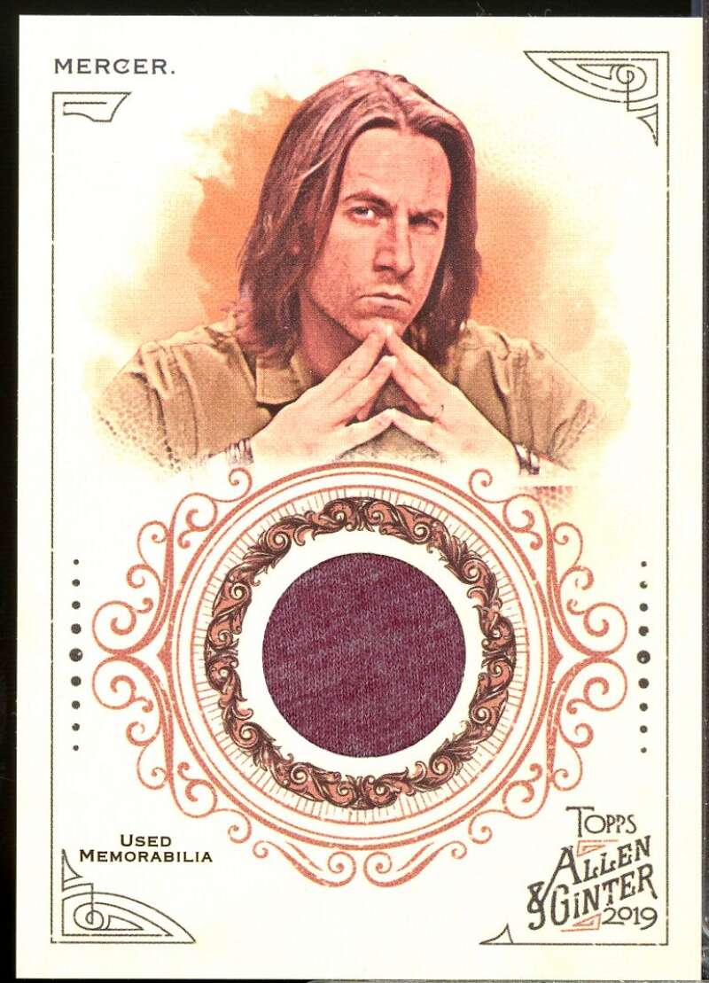 Matthew Mercer Card 2019 Topps Allen and Ginter Relics #FSRAMM  Image 1