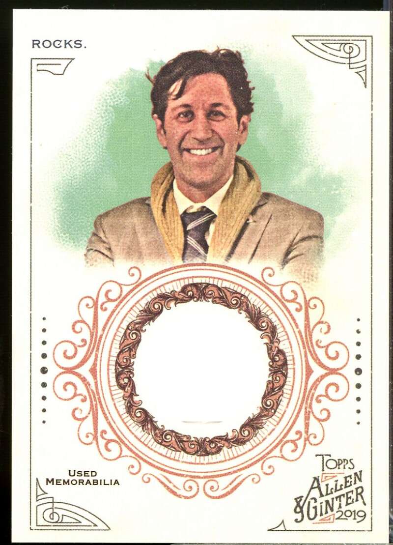 Burton Rocks Card 2019 Topps Allen and Ginter Relics #FSRABR  Image 1