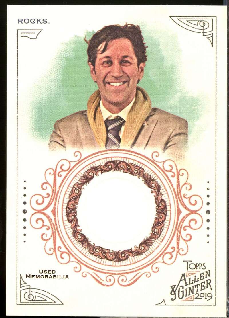 Burton Rocks Card 2019 Topps Allen and Ginter Relics #FSRABR  Image 1