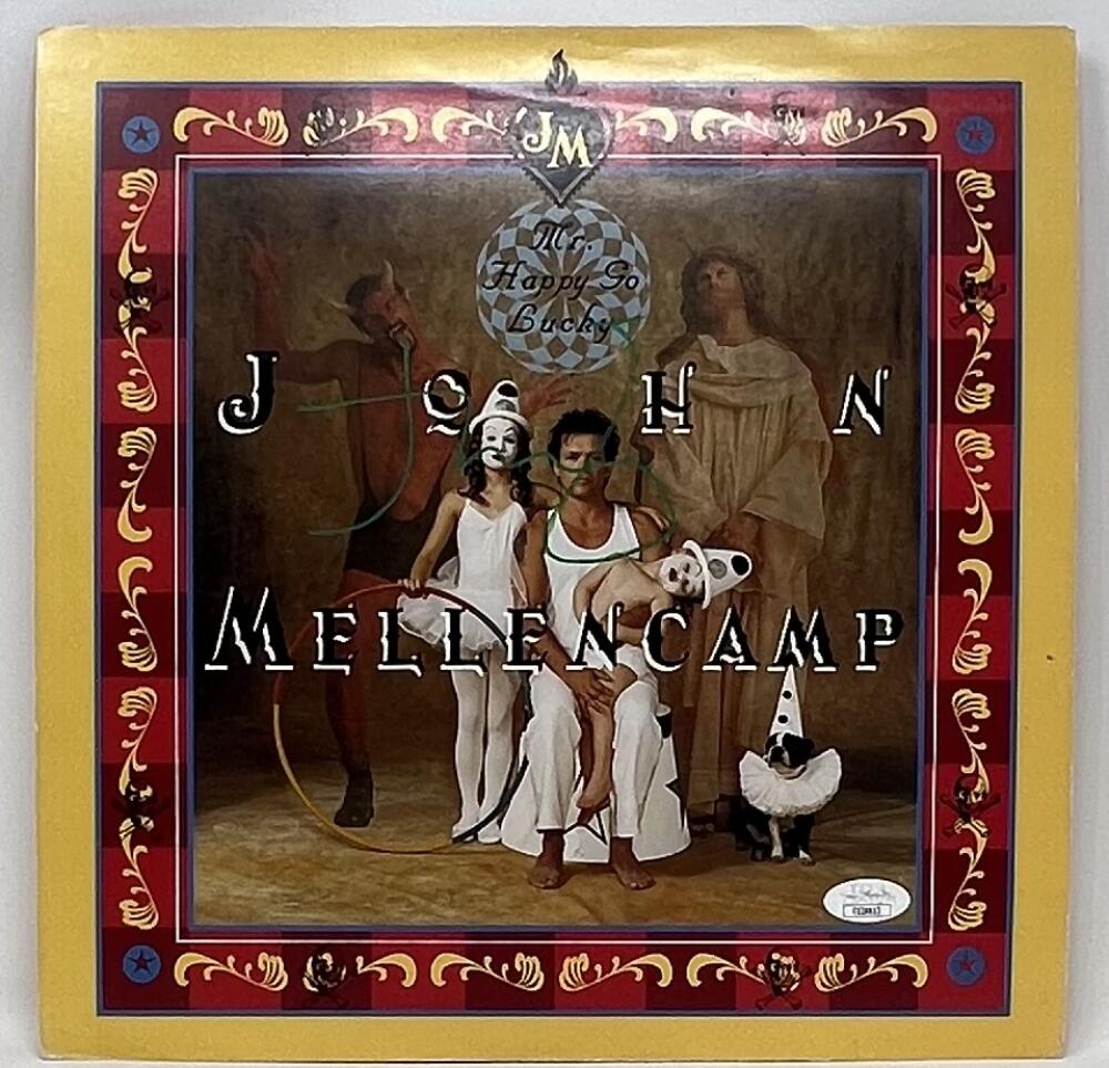 John Mellencamp Autographed Signed Poster Cover JSA Authentic Image 1