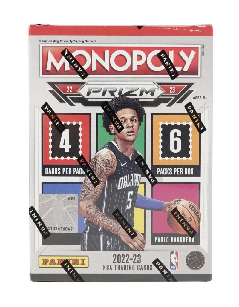 2022-23 Panini Prizm Monopoly Basketball Blaster Box Image 1