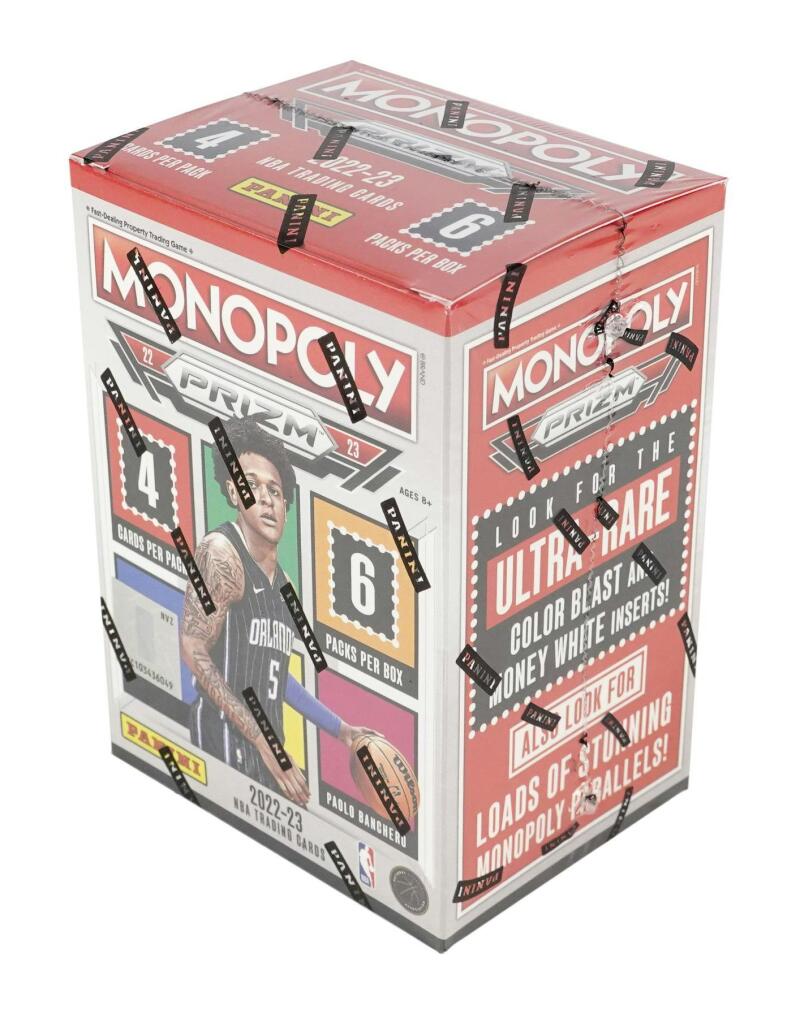 2022-23 Panini Prizm Monopoly Basketball Blaster Box Image 2