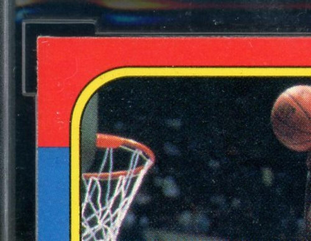 1986-87 fleer #57 Michael Jordan Authentic rookie card BGS BCCG 10 Mint+ Image 3