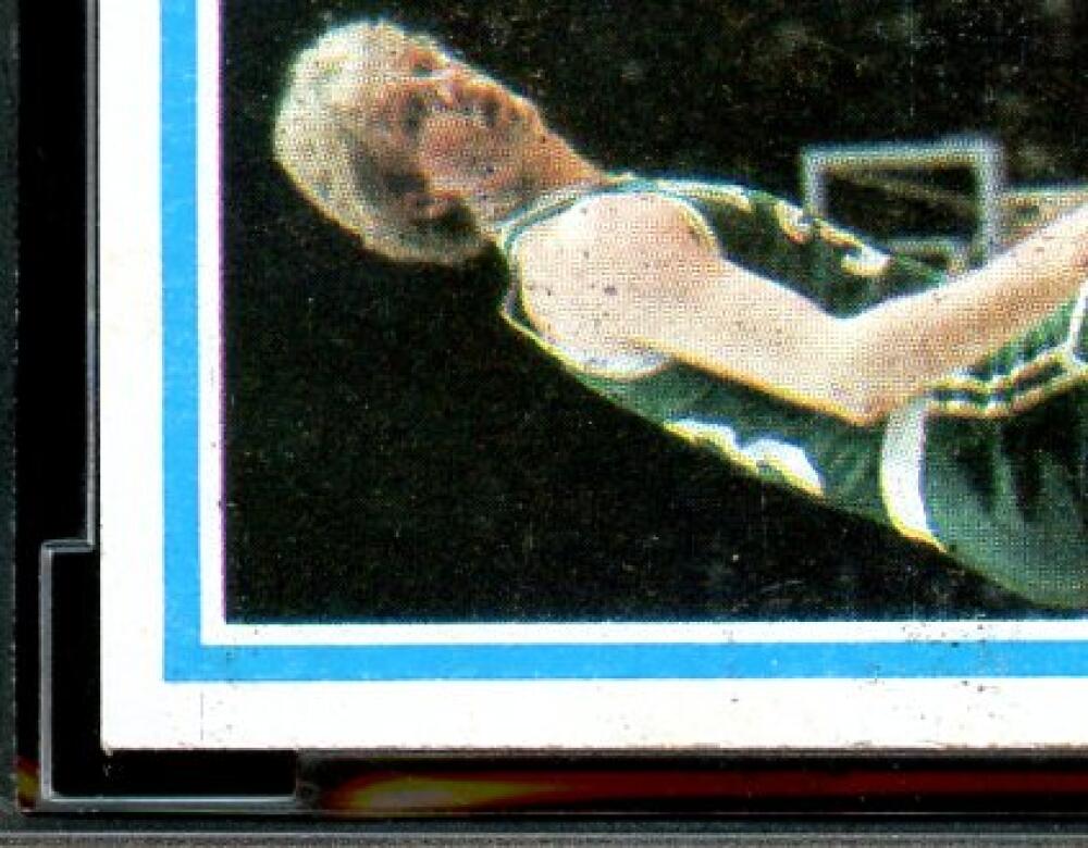 1980-81 Topps #6 Magic Johnson / Erving/ Larry Bird Rookie BGS BCCG 9 Near Mint+ Image 5