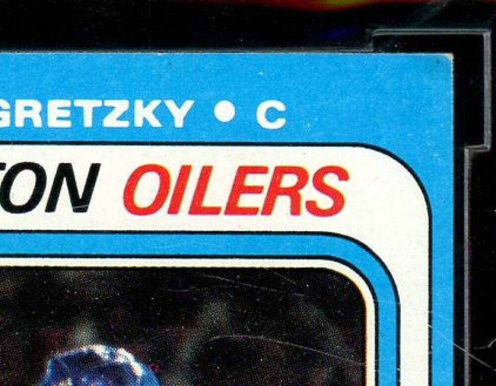 1979-80 Topps #18 Wayne Gretzky Rookie Card BGS BCCG 9 Near Mint+ Image 4