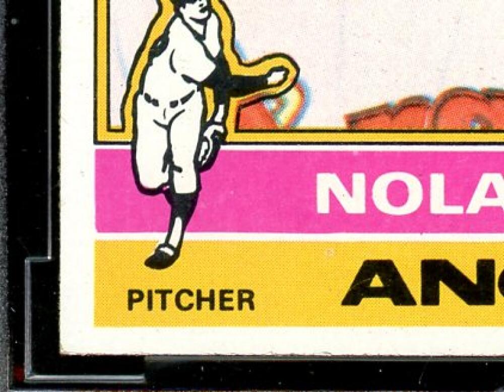 1976 Topps #330 Nolan Ryan Card BGS BCCG 9 Near Mint+ Image 5