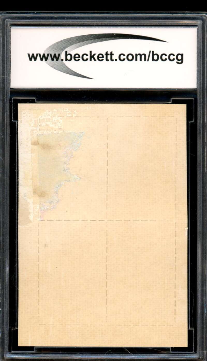 1969 Topps Four-In-One Inserts #26 Brian Piccolo Rookie Card BGS BCCG 6 Good+ Image 2