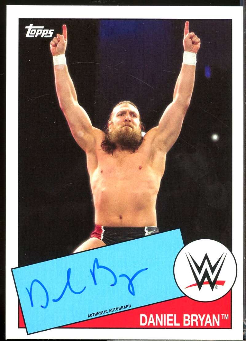 Daniel Bryan Card 2015 Topps Heritage WWE Autographs #NNO  Image 1