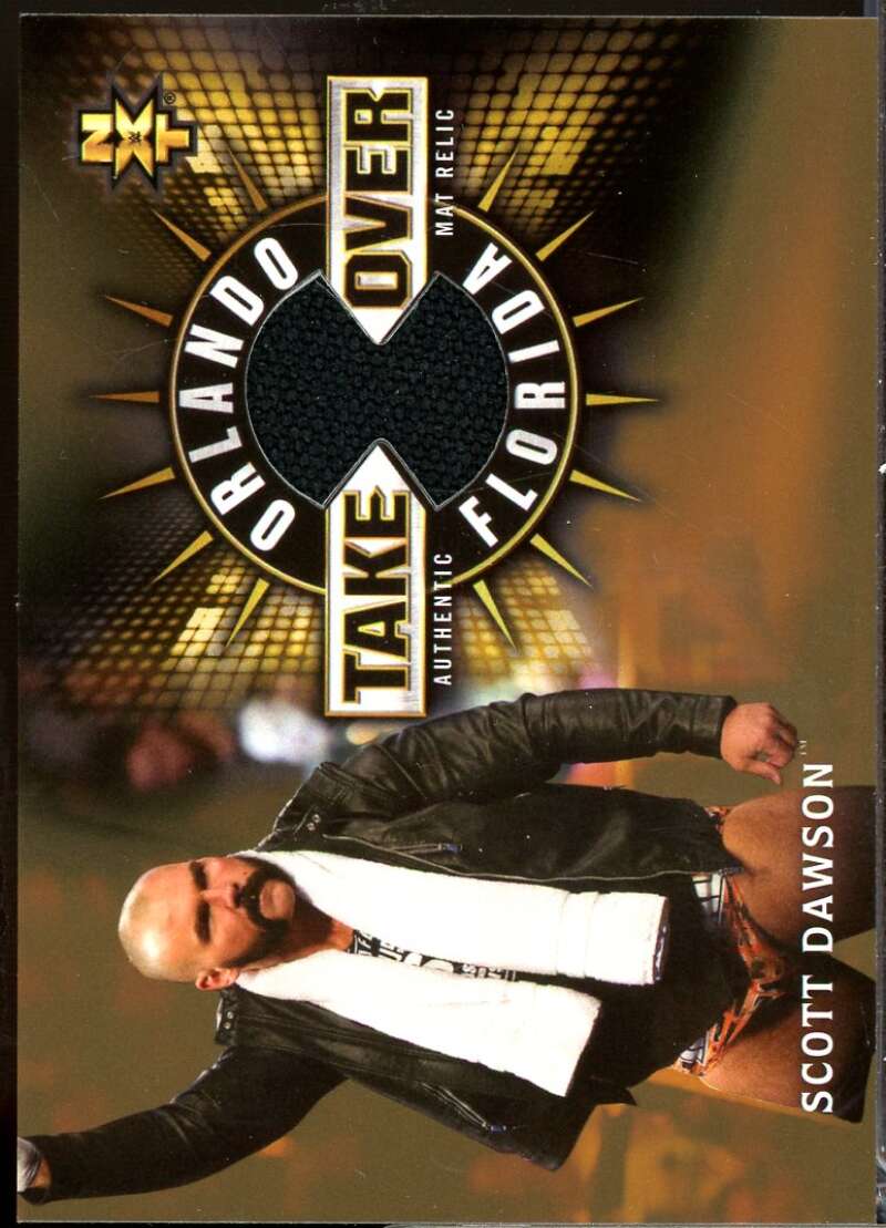 Scott Dawson 2018 Topps WWE NXT TakeOver Orlando Mat Relics Bronze /99 #MRSD  Image 1