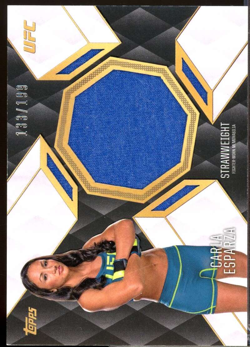 Carla Esparza Card 2016 Topps UFC Top of the Class Relics /199 #TCRCE  Image 1