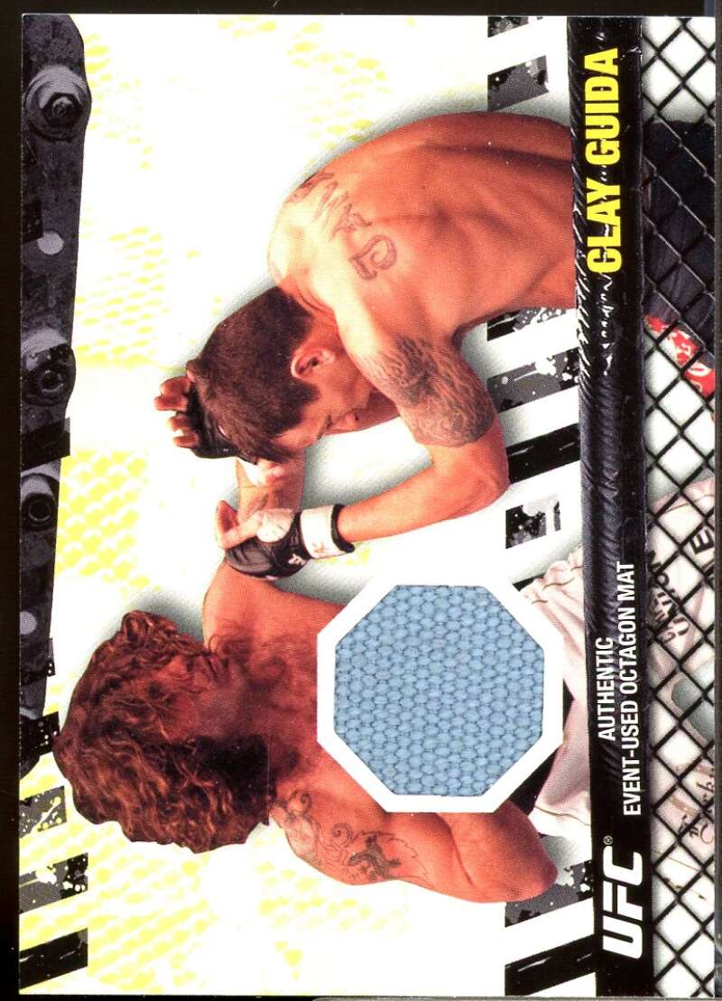 Clay Guida Card 2010 Topps UFC Fight Mat Relics UFC 64 #FMCG  Image 1