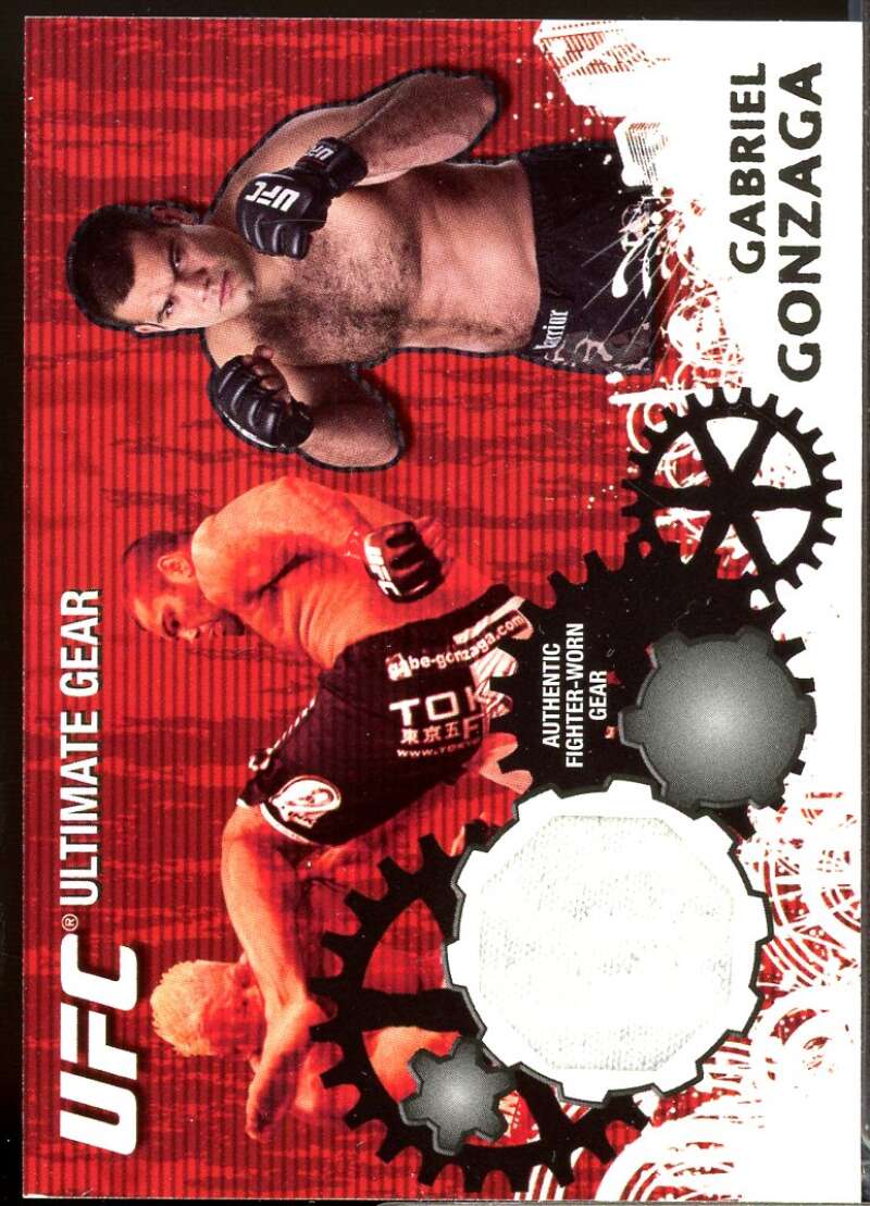 Gabriel Gonzaga Card 2010 Topps UFC Ultimate Gear #UGGG  Image 1
