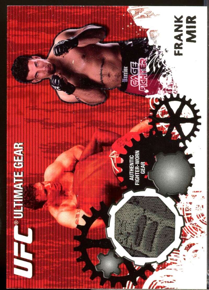 Frank Mir Card 2010 Topps UFC Ultimate Gear #UGFM  Image 1