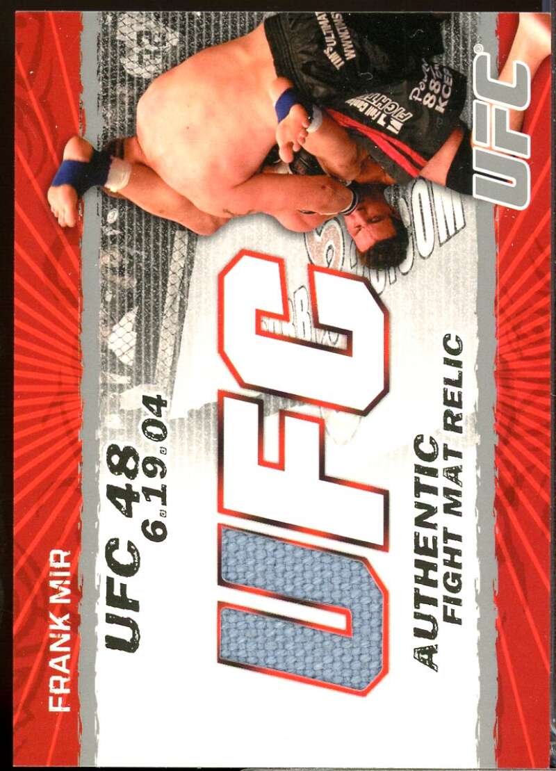 Frank Mir Card 2009 Topps UFC Fight Mat Relics #FMFM  Image 1