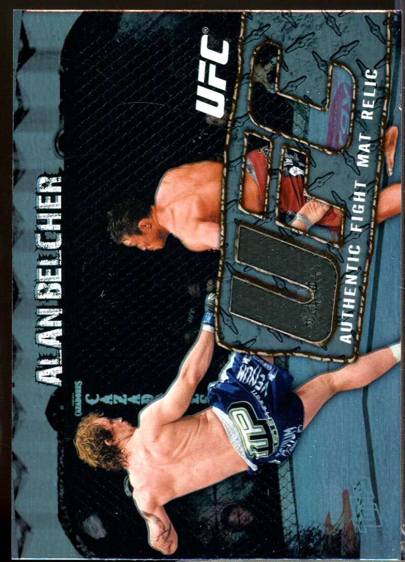 Alan Belcher Card 2010 Topps UFC Main Event Fight Mat Relics #FMRAB  Image 1